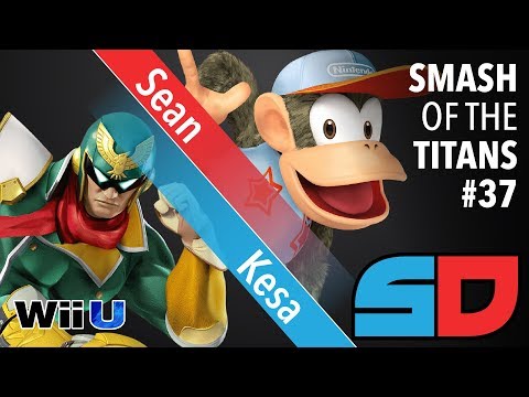 Smash of the Titans #37 - Loser Finals: Kesa (Captain Falcon) vs SD|GT|Sean (Diddy Knong)