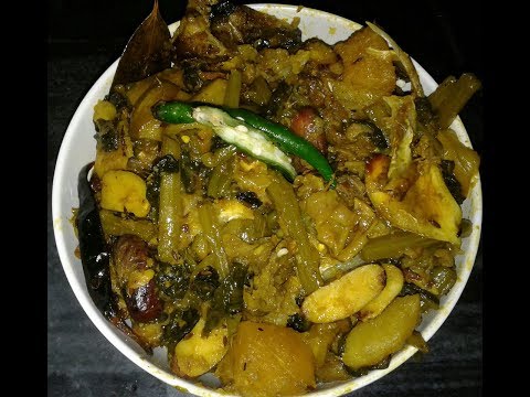 Bangladeshi Recipe- Shobji Moori Ghanto / Fish Heads with Veggies #Reshmikitchenfoodnfun