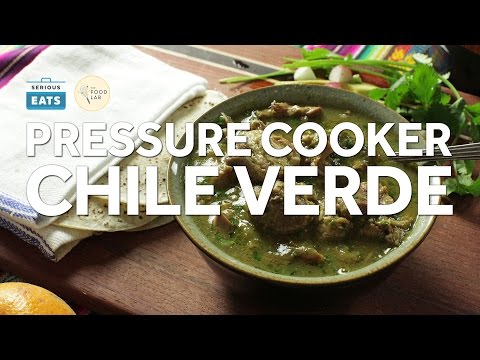 How to Make Pork Chile Verde in a Pressure Cooker