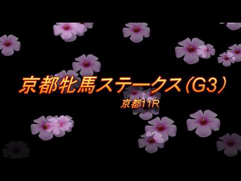 京都牝馬ステークス（G3）　予想馬柱