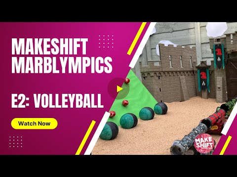 Marble Olympics Volleyball