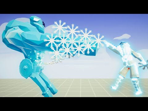 FREEZING EVERY UNIT WITH SNOW SENSEI - TABS Totally Accurate Battle Simulator