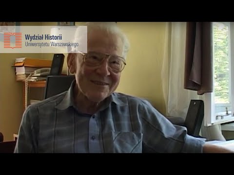 Absolwenci Historii UW - prof. Andrzej Wyrobisz