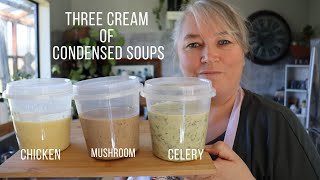 STOP buying Condensed soups ] Easy recipes for Cream of Chicken, Mushroom, and Celery