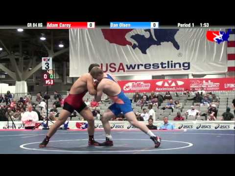 Adam Carey vs. Dan Olsen at 2013 Las Vegas/ASICS U.S. Open
