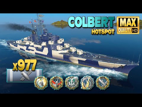 Cruiser Colbert: Just a flesh wound! World of Warships