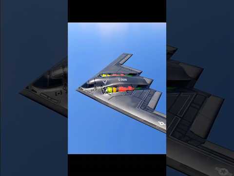 How B-2 Stealth Technology Works?  #b2bomber  #stealth