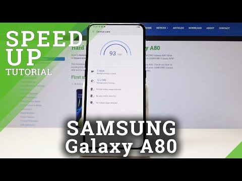 How to Speed Up SAMSUNG Galaxy A80 - Optimization Process