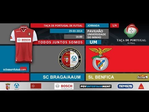 SC Braga/AAUM vs SL Benfica