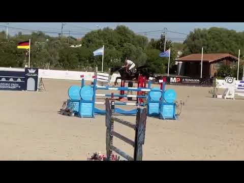 Evita (CARAMBOLE) et Georgia Tame - 8èmes 1m45 CSI3* Vilamoura