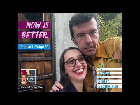 Podcast "Der kreative Flow": Folge 69 – Now is better. Interview mit Stefan Sagmeister