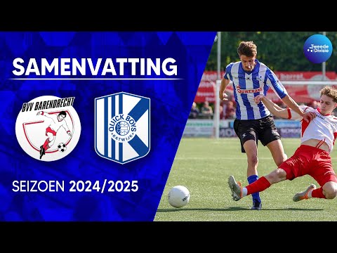 Samenvatting BVV Barendrecht - Quick Boys | Tweede Divisie