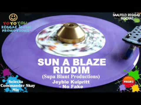 Sun A Blaze Riddim Mix [June 2012] Supa Blunt Productions