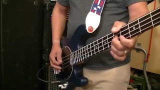 Video thumbnail for Sterling SUB Ray through Gallien Kruger Backline 600 Dirty Channel by 1thess523