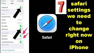 safari settings we need to change right now on iPhone and iPad || safari not working on iPhone fix