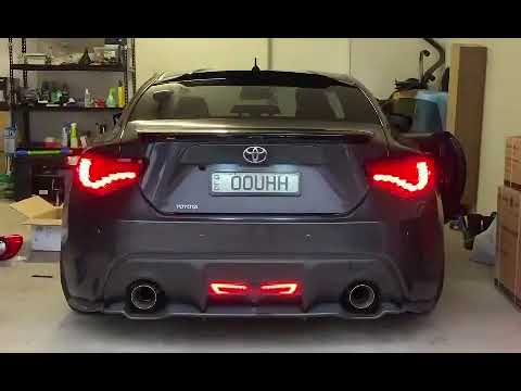 VLAND Full LED Tail Lights For Toyota 86 2012-2021/ Scion FR-S 2013-2021 /Subaru BRZ 2013-2021