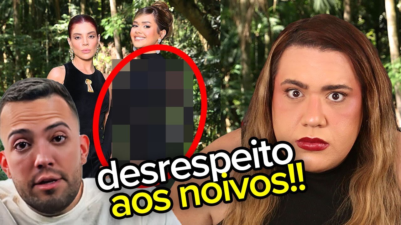 FRANCINY EHLKE É CRITICADA EM CASAMENTO DE LUCAS RANGEL