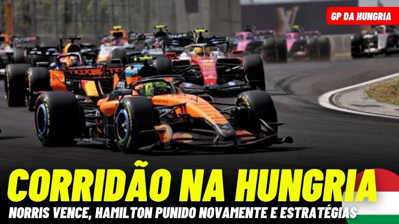 HAMILTON PUNIDO NOVAMENTE E MCLAREN DOMINA GP DA HUNGRIA | FORMULA 1 2026