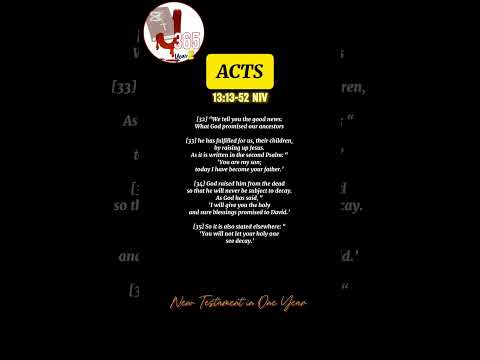 📖 Day 186 • ACTS 13:13-52 NIV✨️• In Pisidian Antioch
