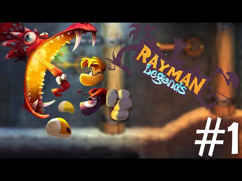 THE START OF THE ADVENTURE | Rayman Legends - PART 1