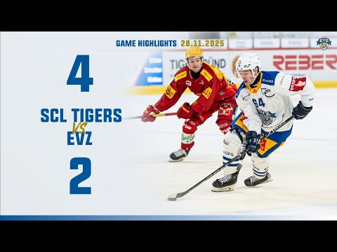 Game Highlights: SCL Tigers vs EVZ 4:2