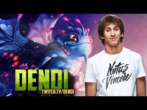 Dota 2 Stream: Na`Vi Dendi - Puck (Gameplay & Commentary)