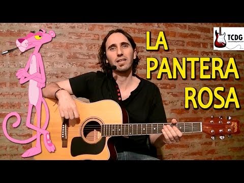 LA PANTERA ROSA - Partitura y tablatura para guitarra | Nakuva