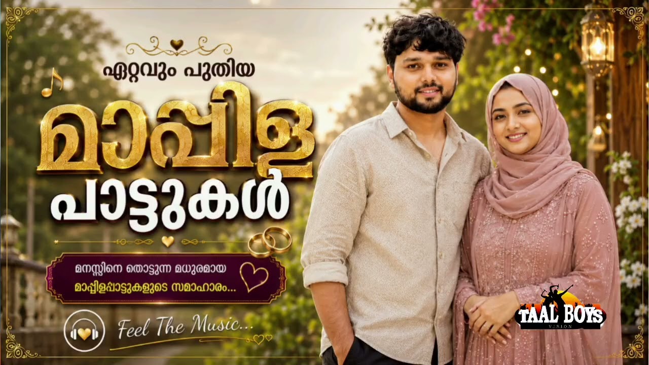 ട്രെൻഡിംഗ് മാപ്പിളപ്പാട്ടുകളുടെ സൂപ്പർ കളക്ഷൻ NonStop Ma