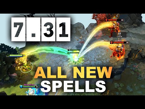 7.31 NEW & CHANGED ABILITIES — Dota Update
