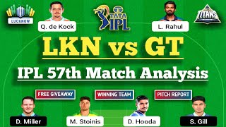 LKN VS GT Dream11 Team | LKN VS GT Dream11 | Dream11 Today Match Prediction