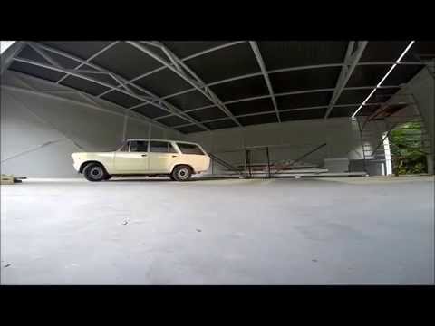 FSO 1500 (Fiat 125p) sanitarka, 1989r. w trakcie odbudowy, Powrót od lakiernika.