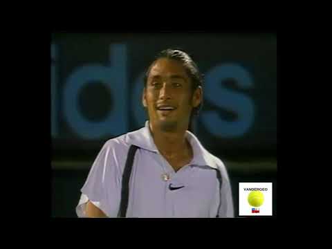 Marcelo Ríos vs Jan Michael Gambill - Indian Wells 1998 SF Highlights