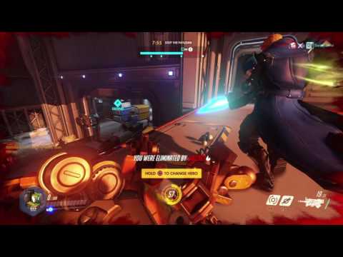 Overwatch Launch MP gameplay pt46 - Going Back to Bastion