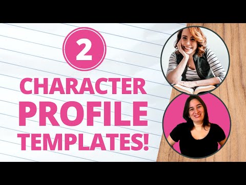 CHARACTER PROFILE TEMPLATES (For Scrivener & More!)
