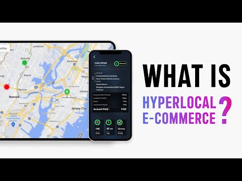 Hyperlocal multi-vendor ecommerce marketplace ordering and delivery software