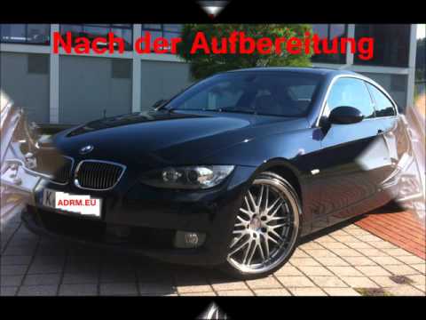 Vorschaubild zum Vorher-Nachher-Video eines BMW 3er Coupé nach professioneller Autoaufbereitung