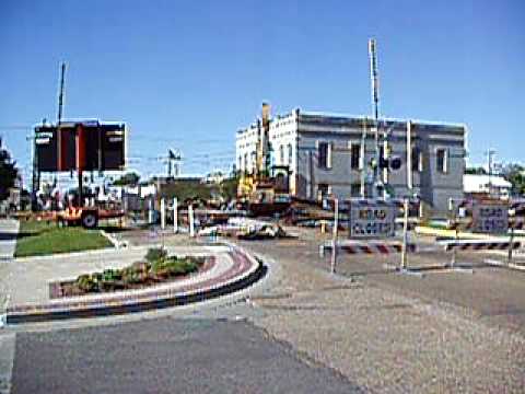 Adams Street railroad crossing is repaired