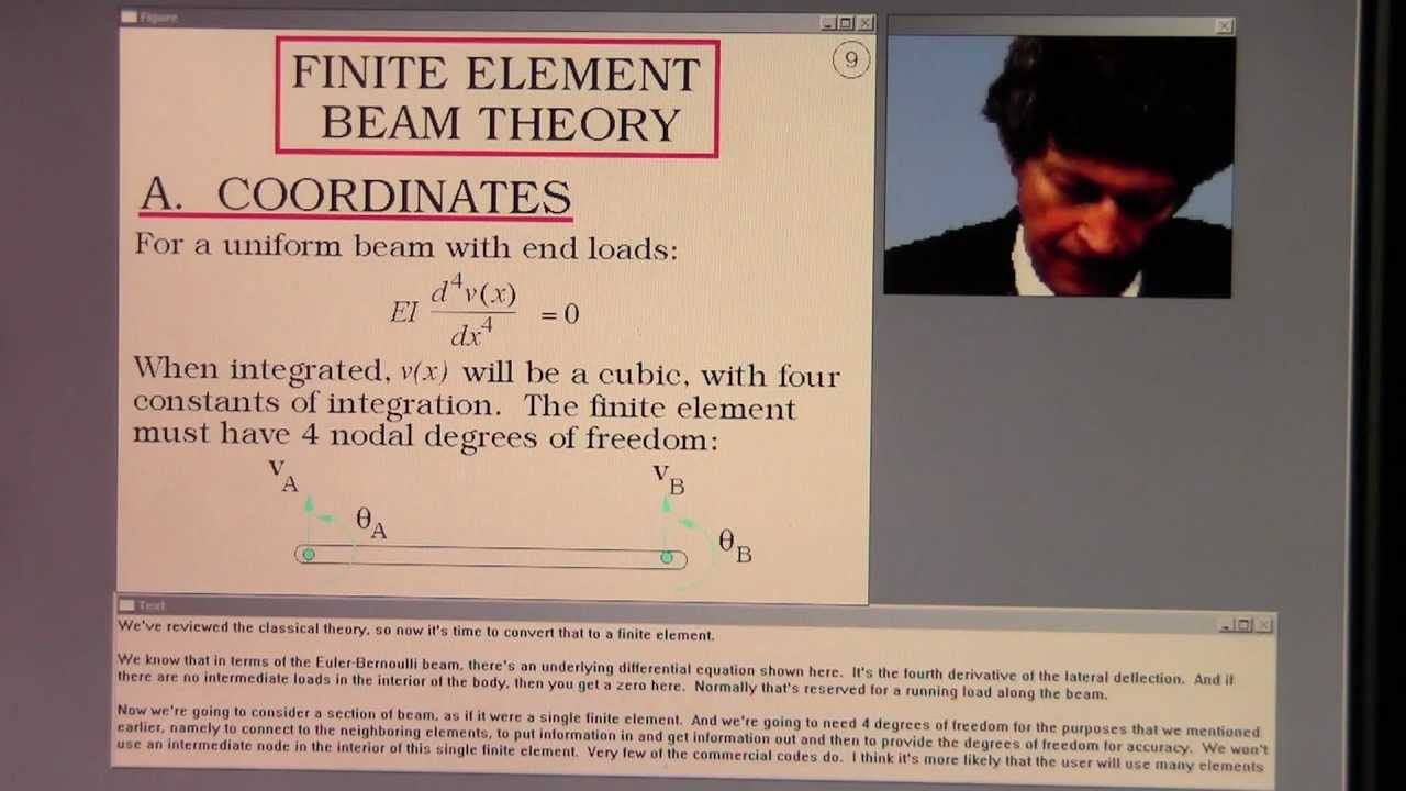 Beam Element.  Extra copy--redundant.