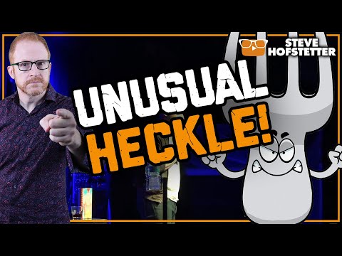 Three comedians vs. silverware - Steve Hofstetter