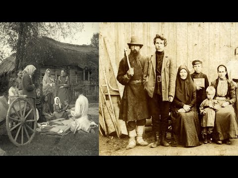 Old photos pre revolutionary Russia, peasant life 1900 1915