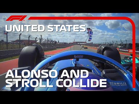 フェルナンド・アロンソのクラッシュ動画 F1第19戦アメリカGP