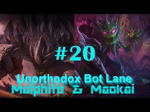 Unorthodox Bot Lane Ep.20 - Malphite & Maokai