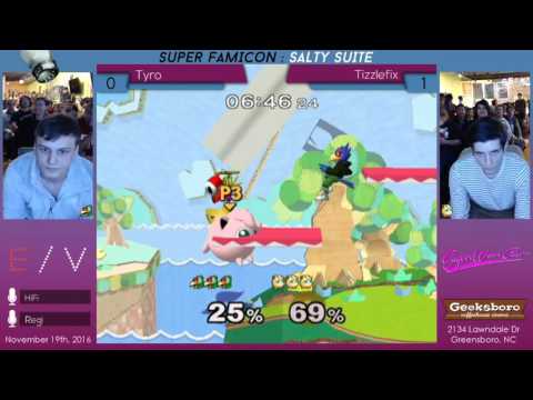 Super Famicon : Salty Suite - Tyro vs Tizzlefix