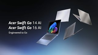 Acer Swift Go 14 & 16 AI (2026 Product Launch Ad)