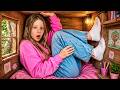 We SPENT 24 HOURS In A Tree House