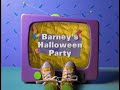 Barney Barney S Halloween Party Intro