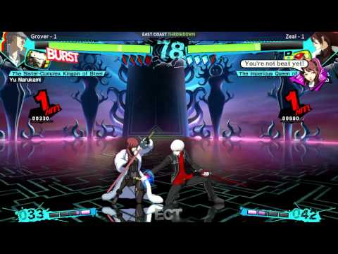 Persona 4 Arena Ultimax @ ECT 2015 - Top 8 [720p/60fps]