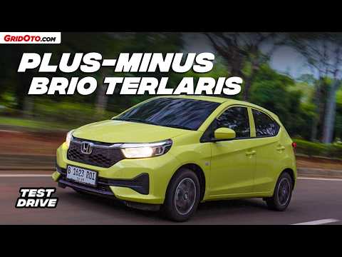 Honda Brio Satya E CVT Banyak Kelebihannya Review GridOto.com