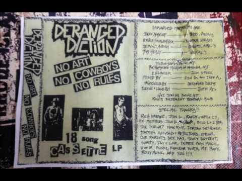 Thumbnail for Deranged Diction-No Art, No Cowboy's, No Rules-Demo Tape by Bruce Fairweather