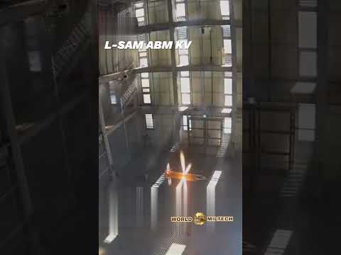 L-SAM ABM Kill Vehicle maneuvering  #military #missilebalistic  #southkorea missile